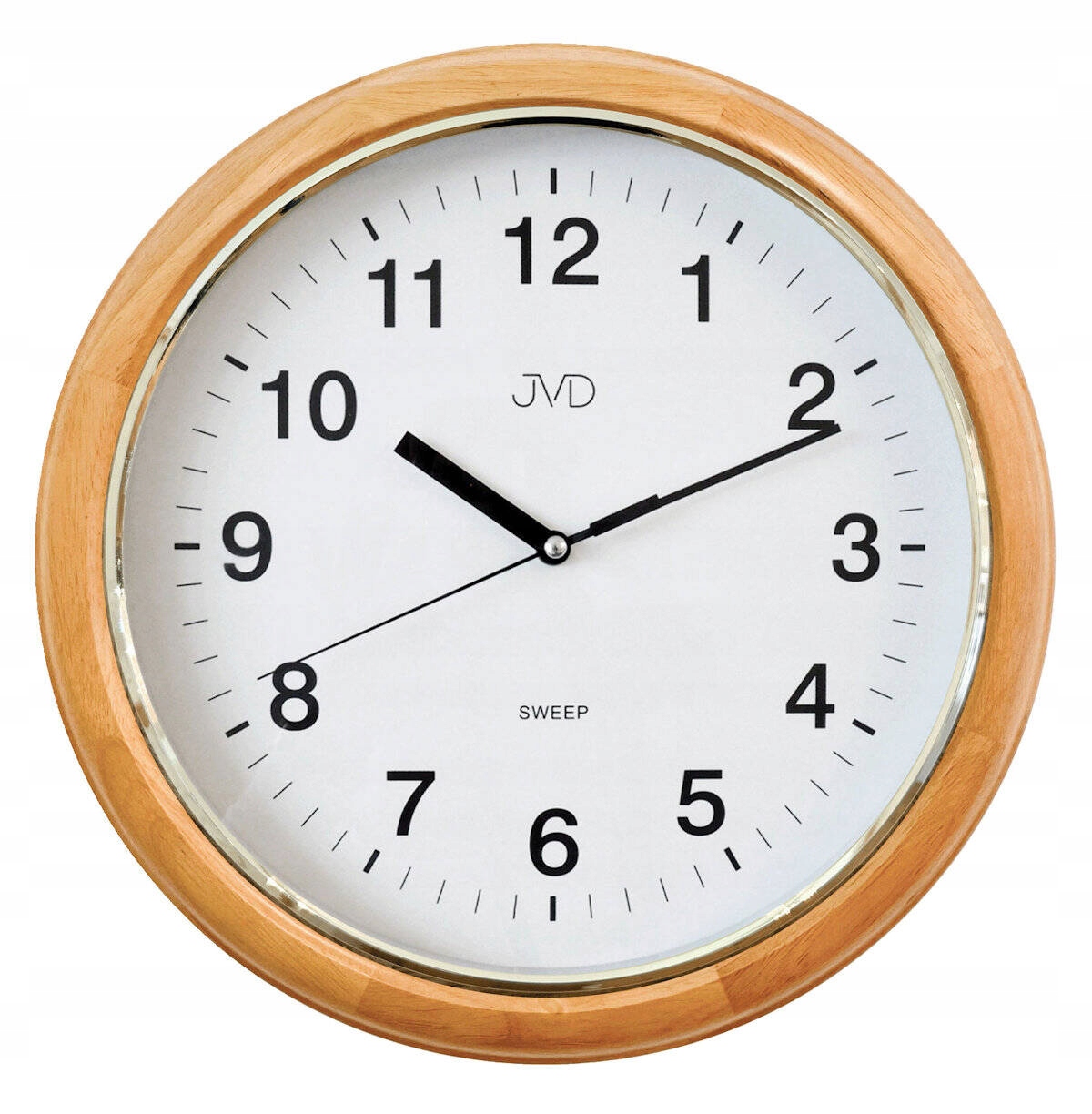 Čitateľné Klasické Tiché Drevené Nástenné Hodiny Jvd NS19040.68 32 cm