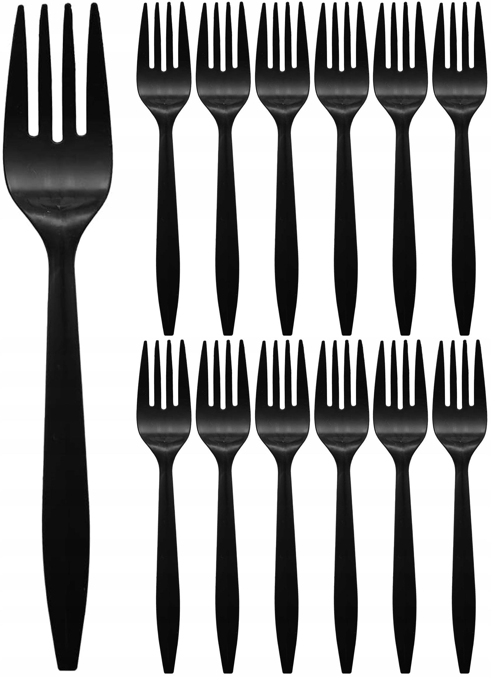 WIDELCE WIELOKROTNEGO UŻYTKU czarne 50szt