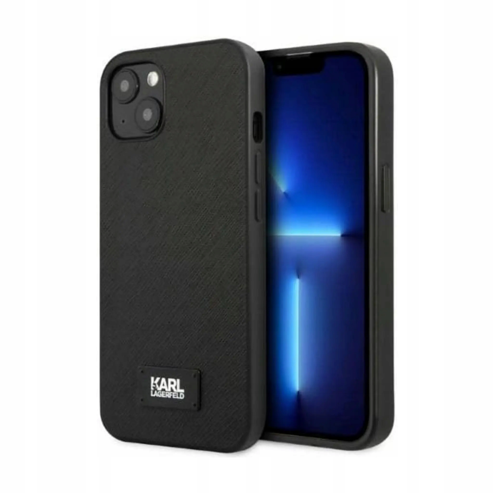 Karl Lagerfeld Hardcase KLHCP13MSFMP2K, czarny iPhone 13