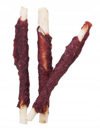 Levně Zdravá lahůdka pochoutka pro psa Adbi Filety z hovězího masa na tyči 500 g