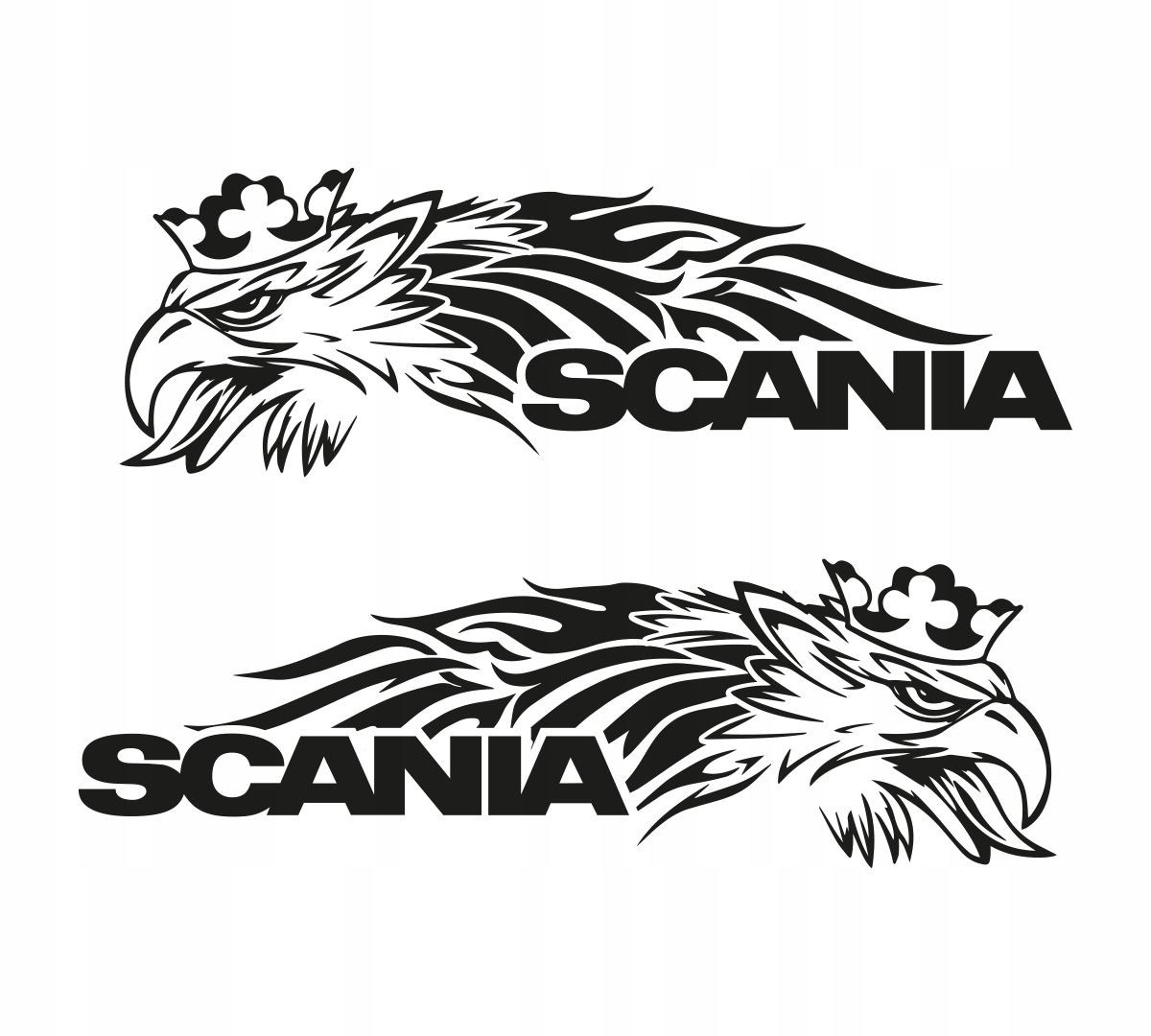 

Naklejka Scania Gryf na Szybę Drzwi Tir