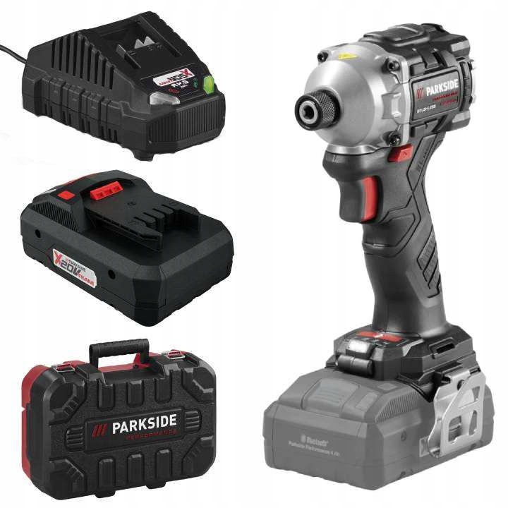 Parkside Performance zakrętarka klucz udar 226Nm aku 4ah smart +ładowarka