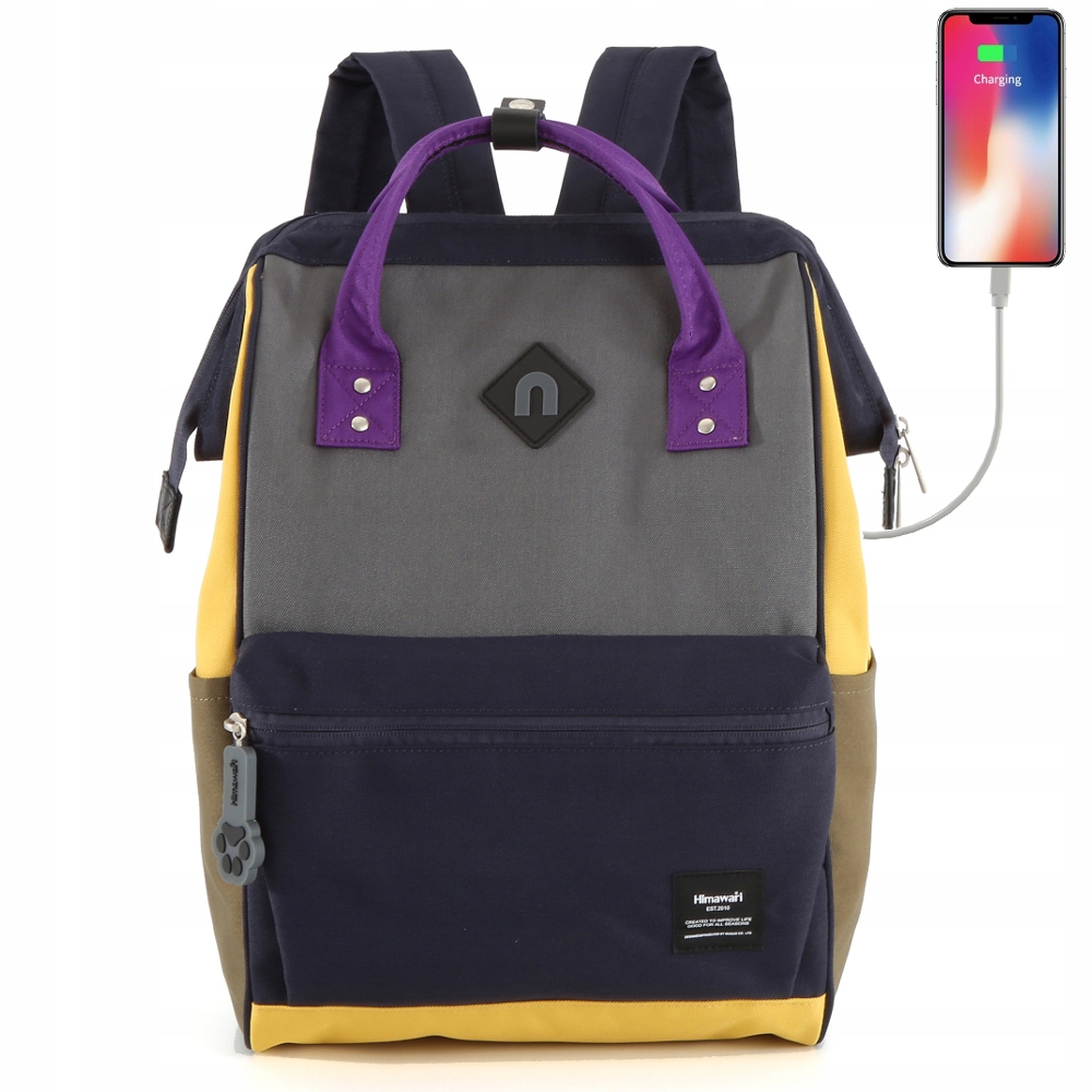 

Plecak Himawari 9004 na laptopa 14,1 Usb 6.gf-gn-ż