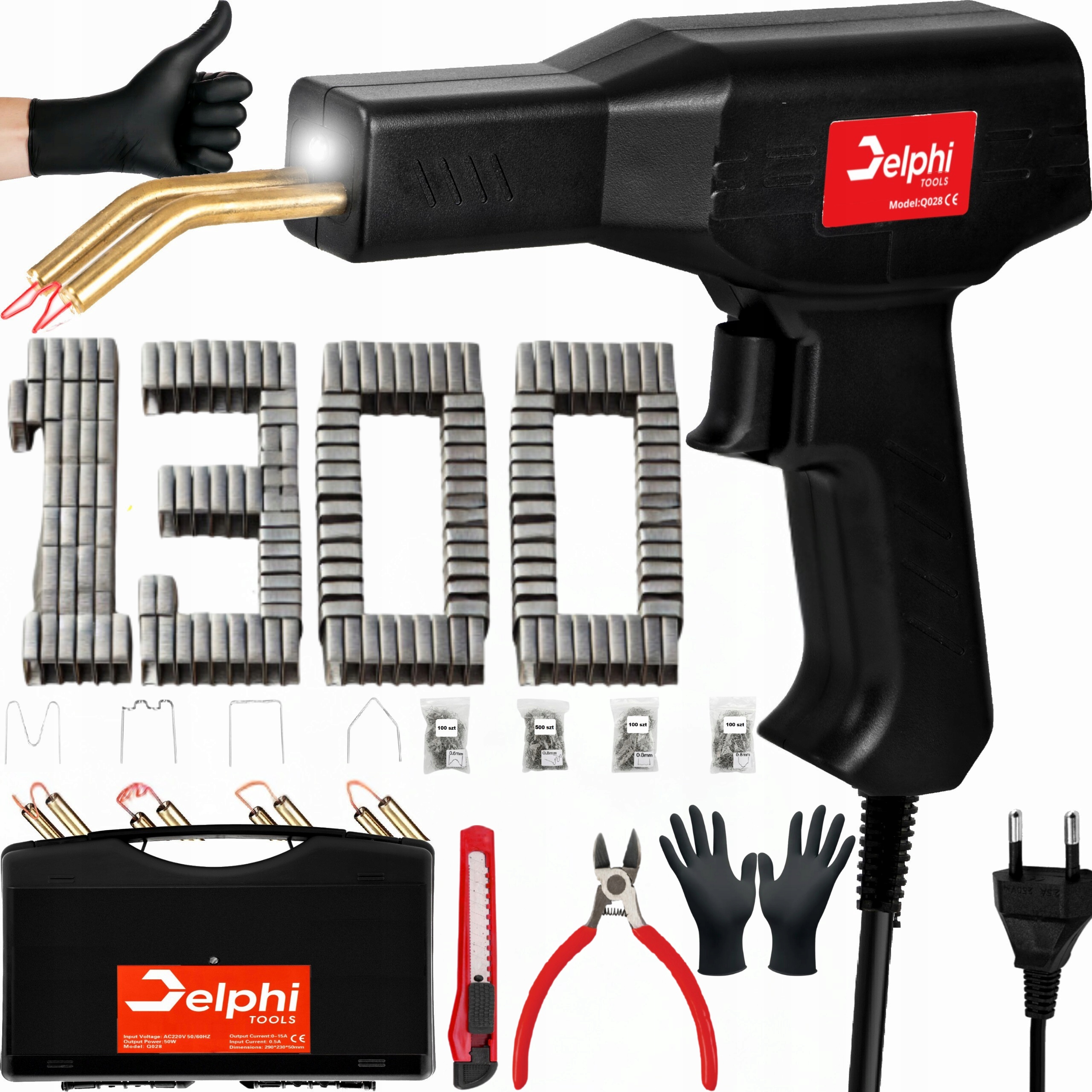 Sešívačka Plastů Svařovací Stroj Páječka Plastů 1300 Sponek