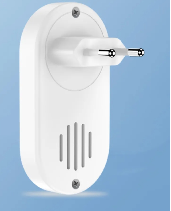 DZWONEK BEZPRZEWODOWY 2 ODBIORNIKI WODOODPORNY ZEWNĘTRZNY DO DRZWI 250M Napięcie 230 V
