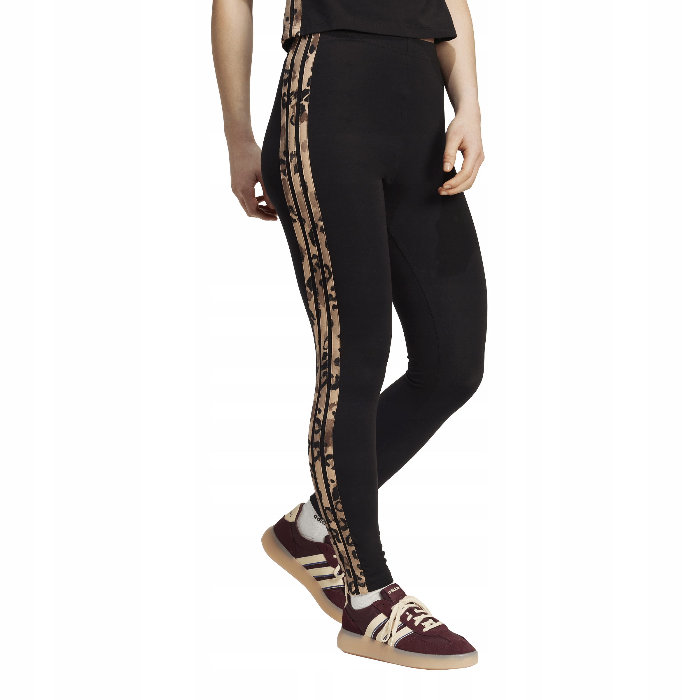 getry leginsy damskie adidas r L JM1864 czarne bawełna