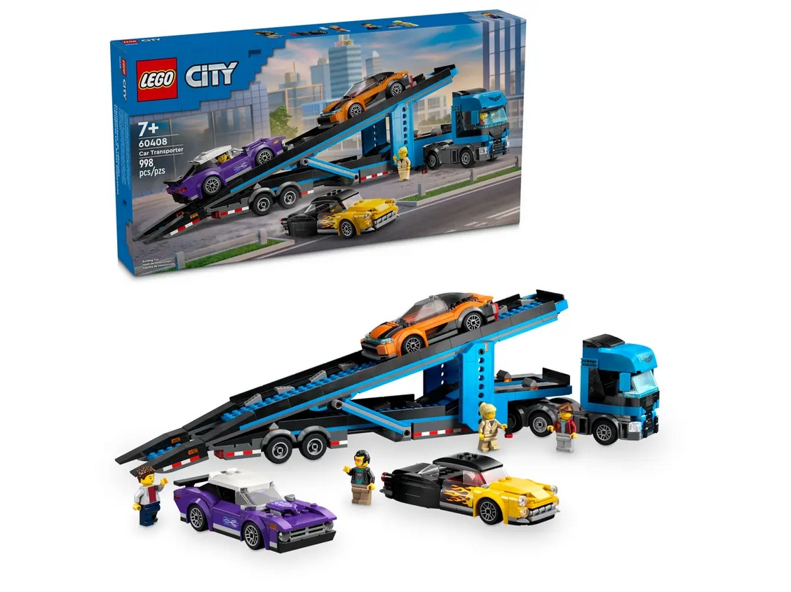 Lego 60408 City Autopřepravník se sportovními auty