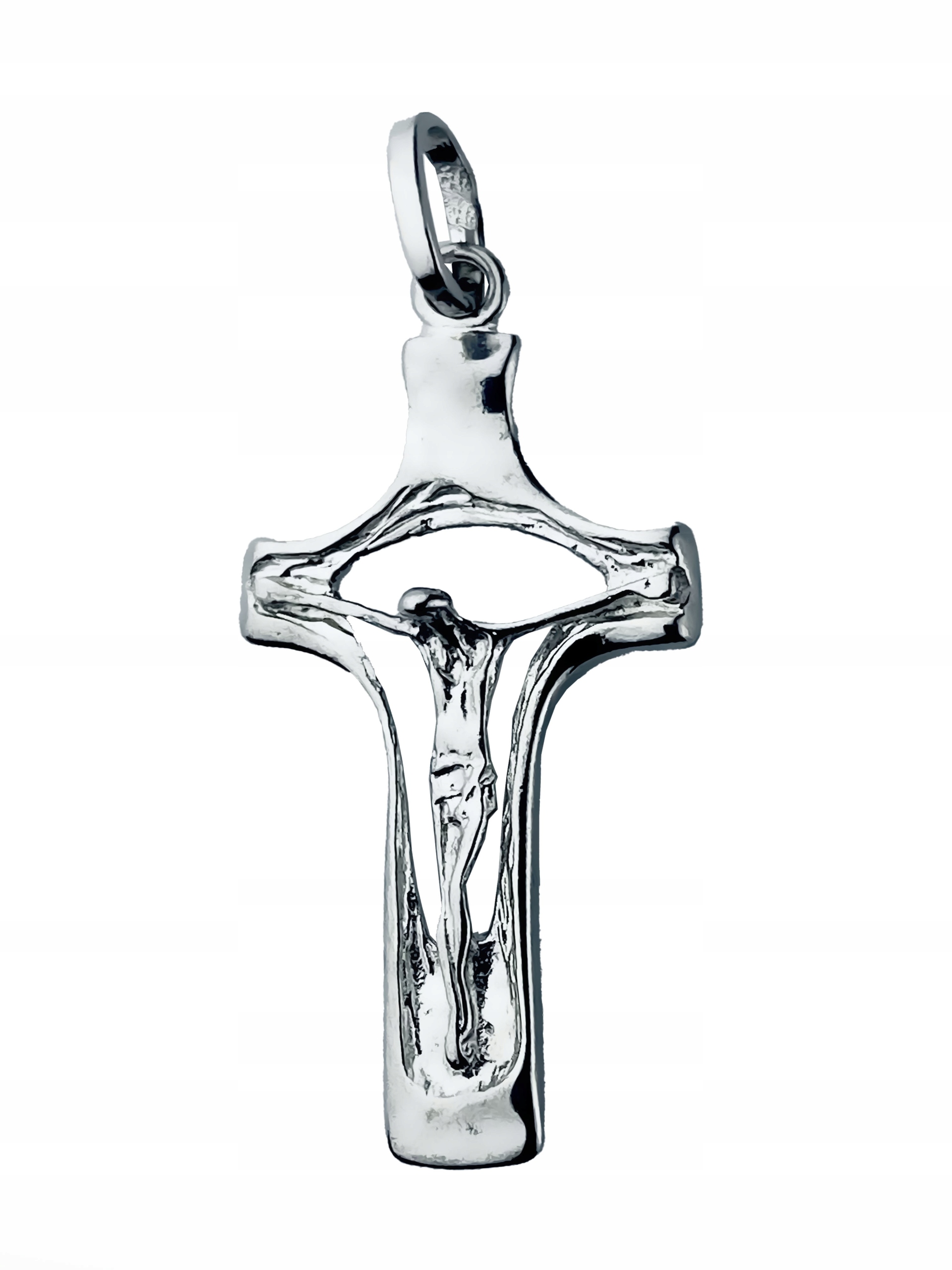 Stříbrný křížek Pán Ježíš figurka Svaté Přijímání Křest