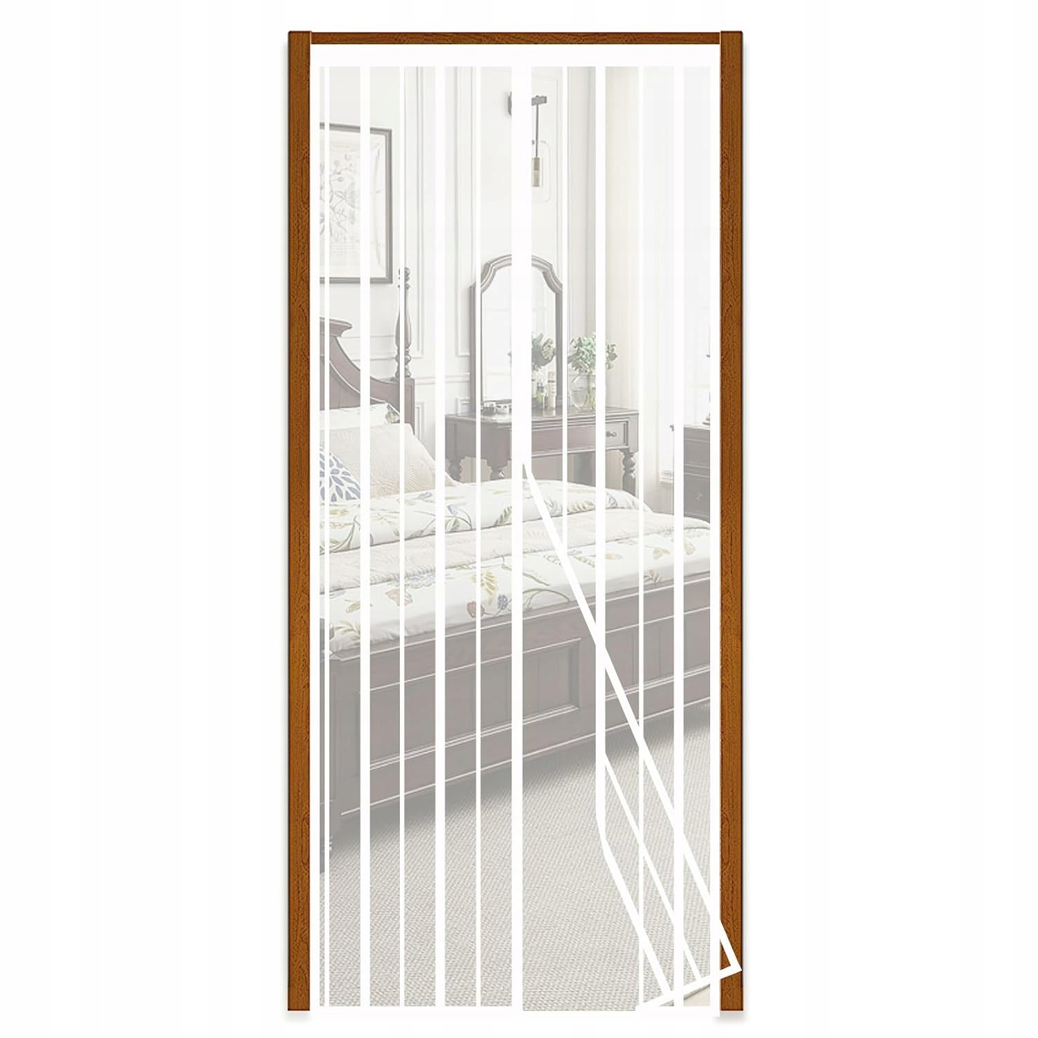 Magnetická Moskytiéra Sekey 70x220 cm na balkonové dveře bez vrtání