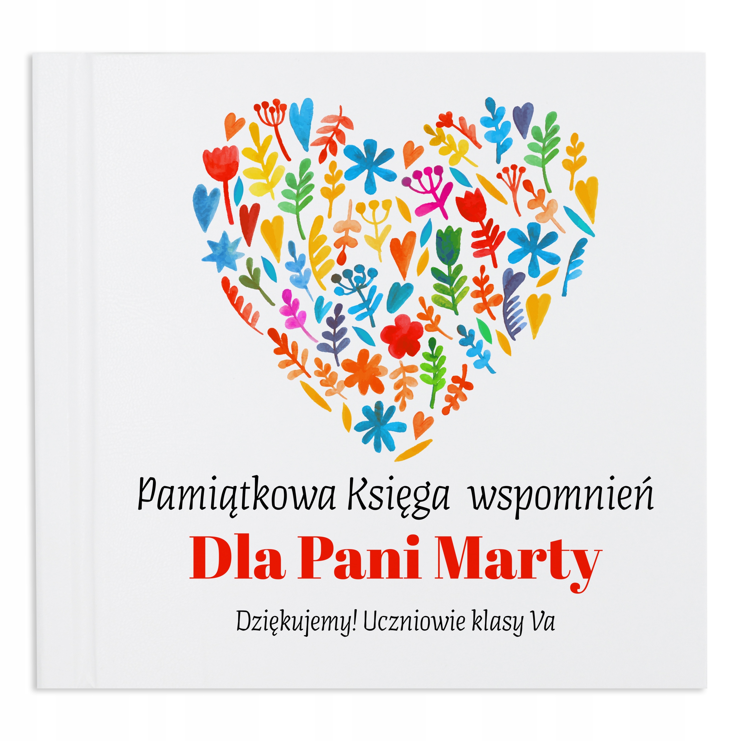 Personalizované Fotoalbum Dárek Pro Učitelku Kniha Vzpomínek