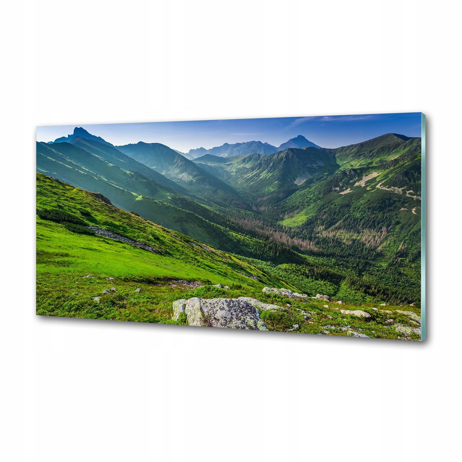 Panel do kuchyně Úsvit v horách 100 x 50 cm Lepidlo