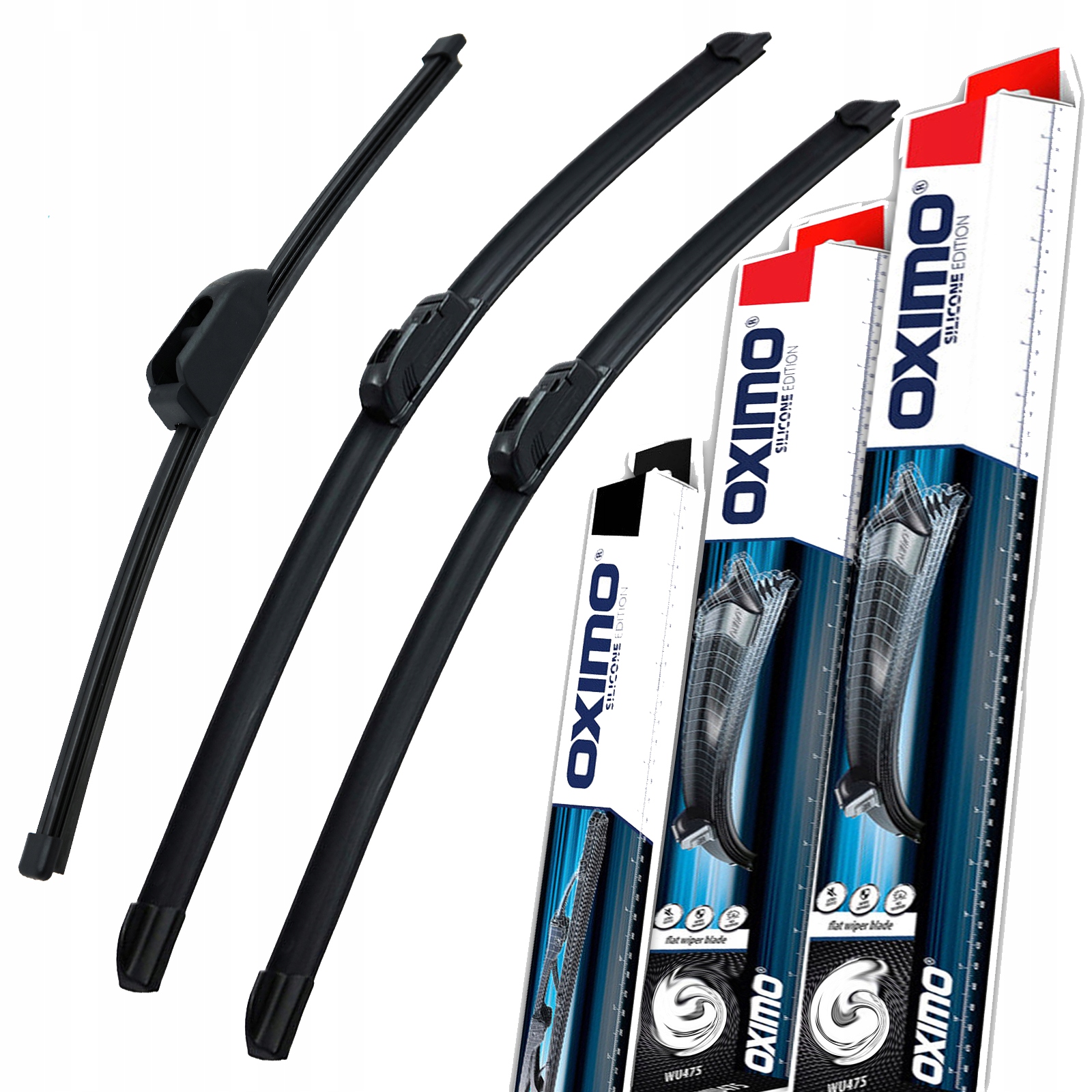 

Wycieraczki Przód+tył Hyundai i30 II od 2012-