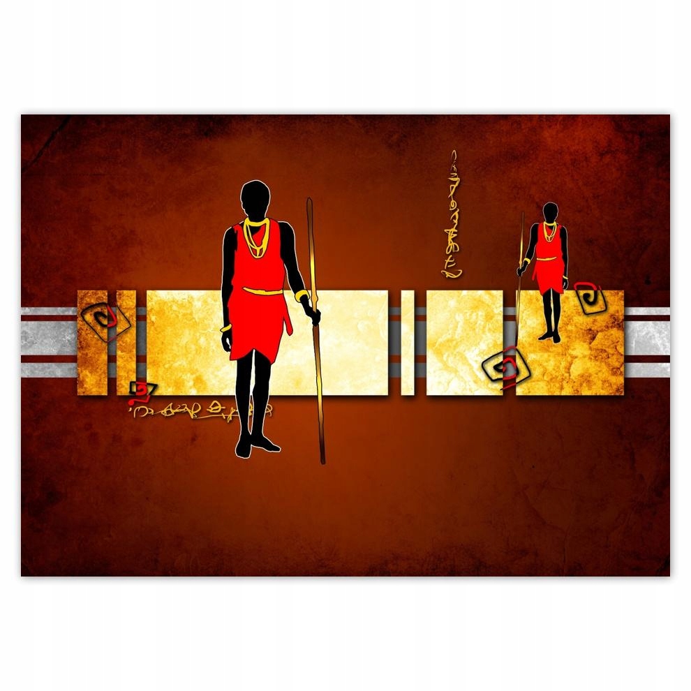 

Naklejki 70x50 Wojownicy przed walką