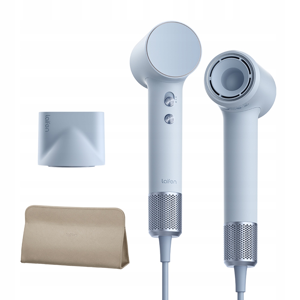 Sušič vlasov Laifen Mini modrý, malá veľkosť, silný, ionizácia