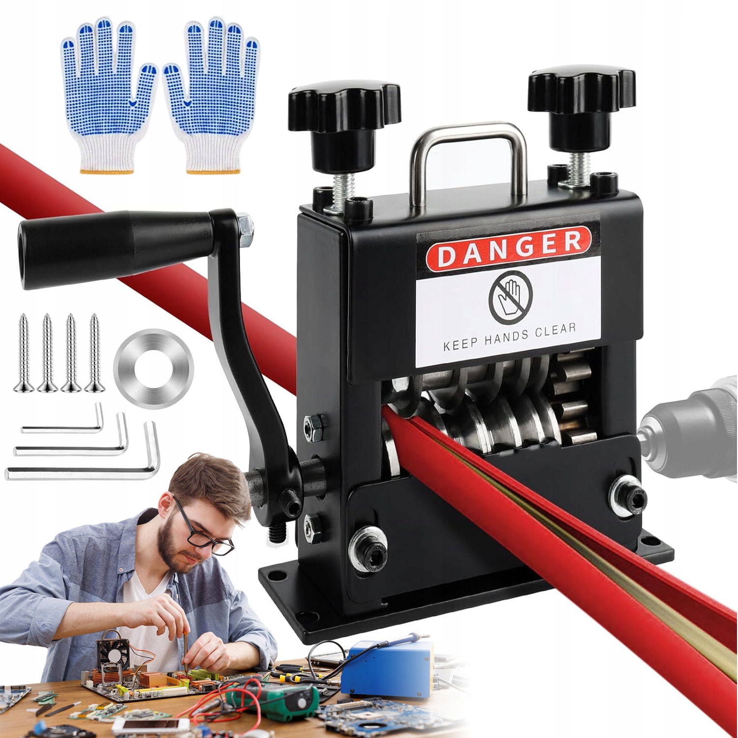 Ruční Řezačka Kabelů Pro Práci V Dílně A Instalacích