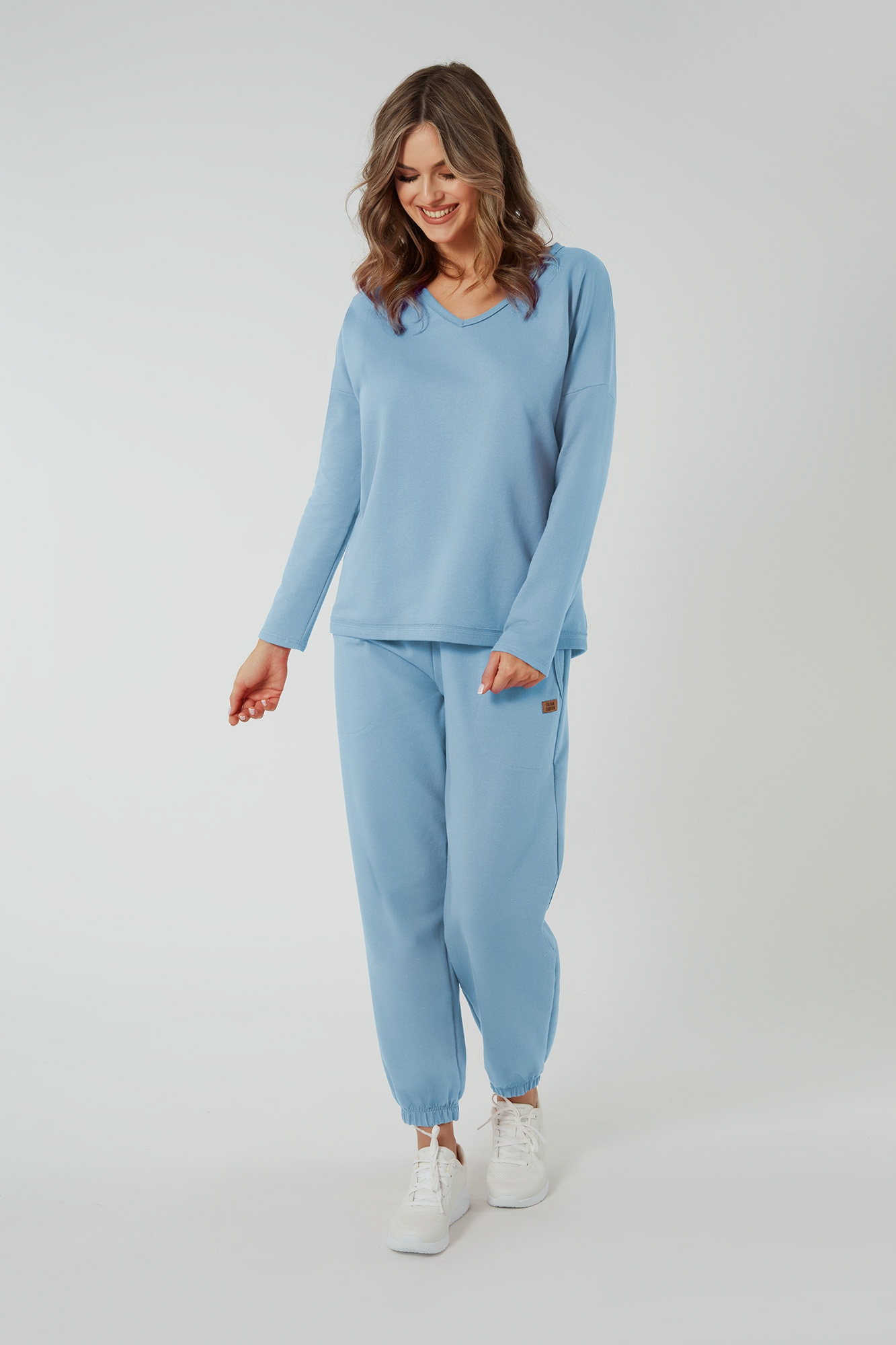 Madri dámské dlouhé kalhoty M Italian Fashion