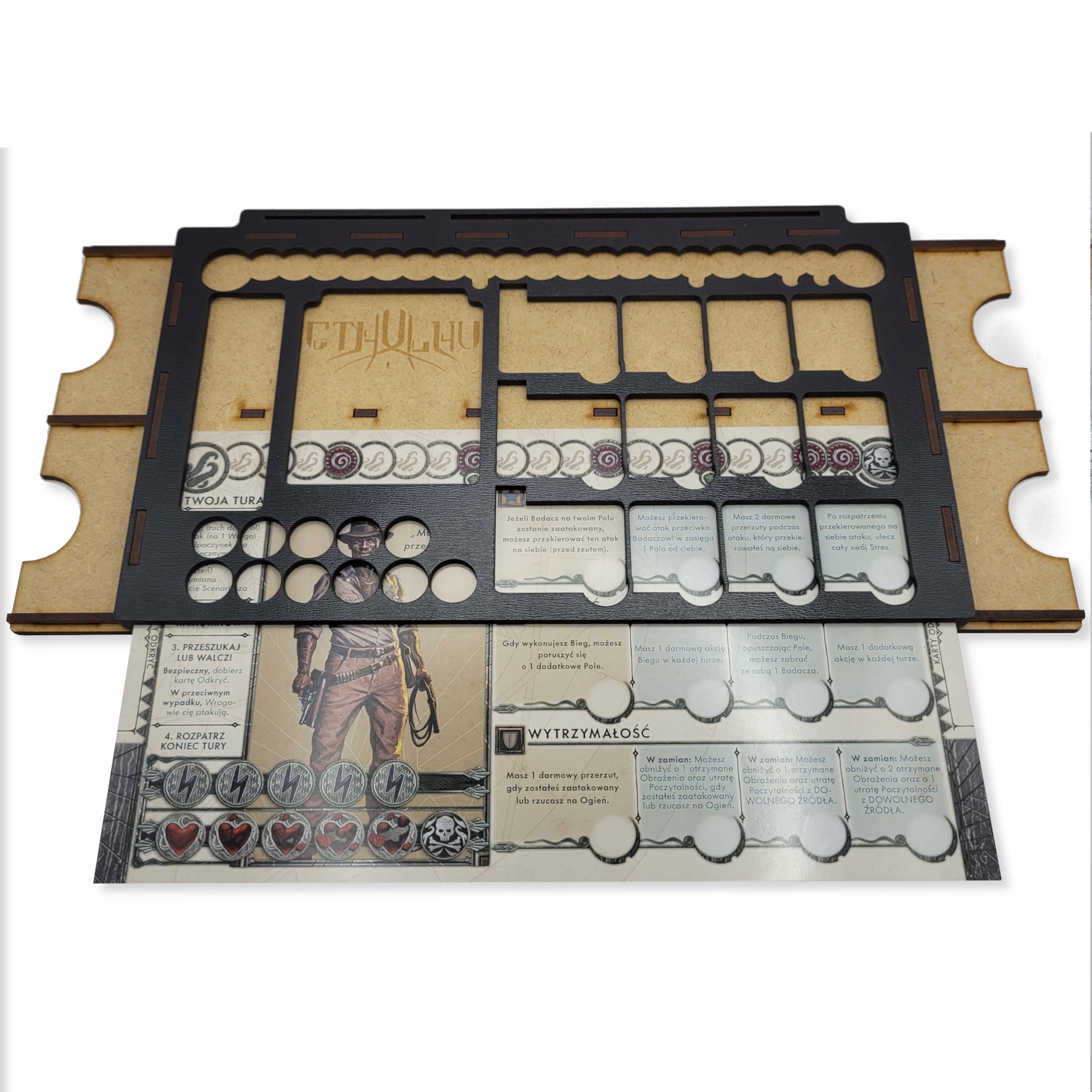 Cthulhu: Death May Die - Plansza Gracza Minimalna liczba graczy 1