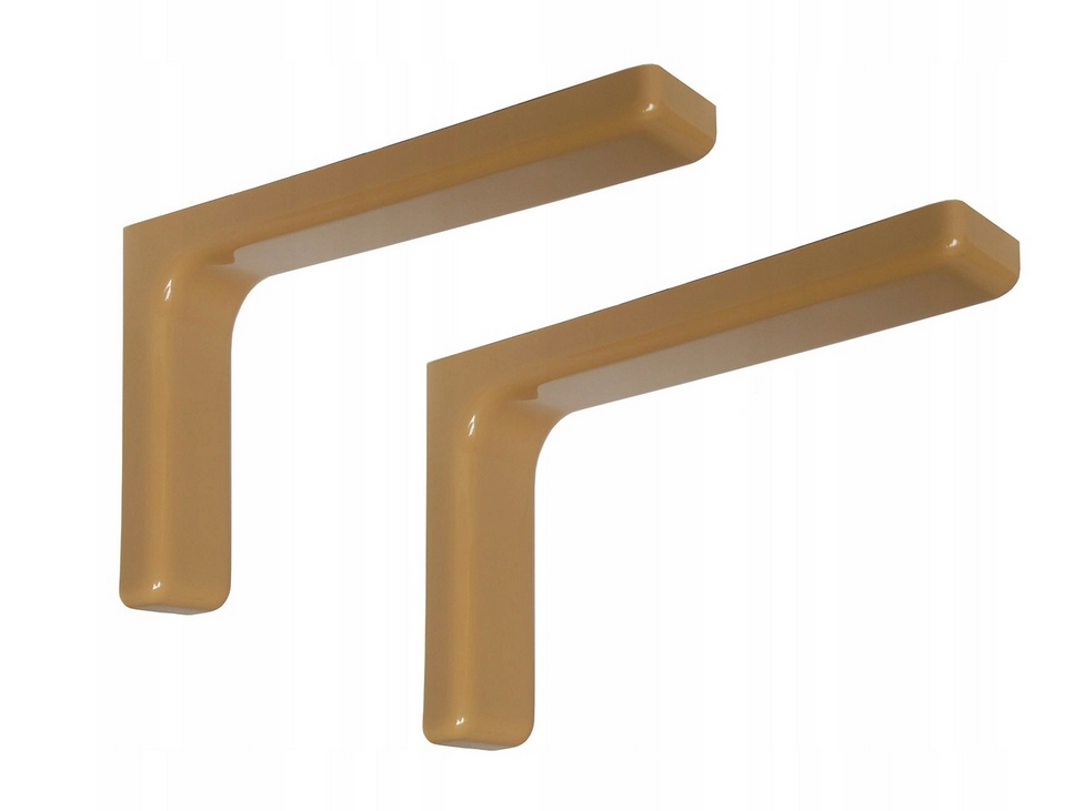 WSPORNIK PÓŁKI ORZECH 24 cm ZESTAW 2 szt. PODPORA