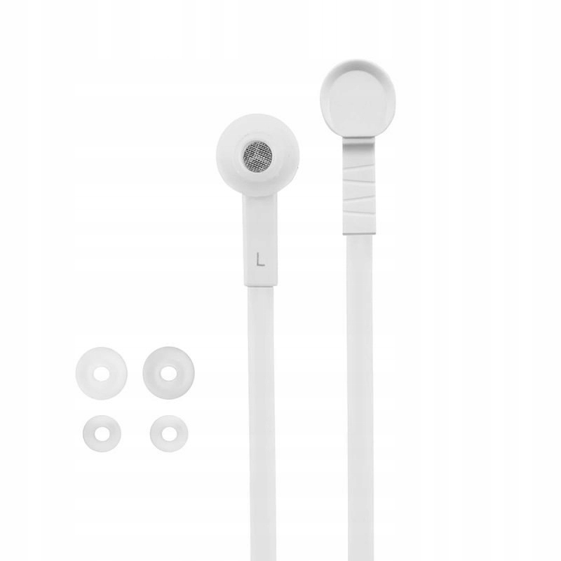 Słuchawki z kablem Celebrat D2 biały