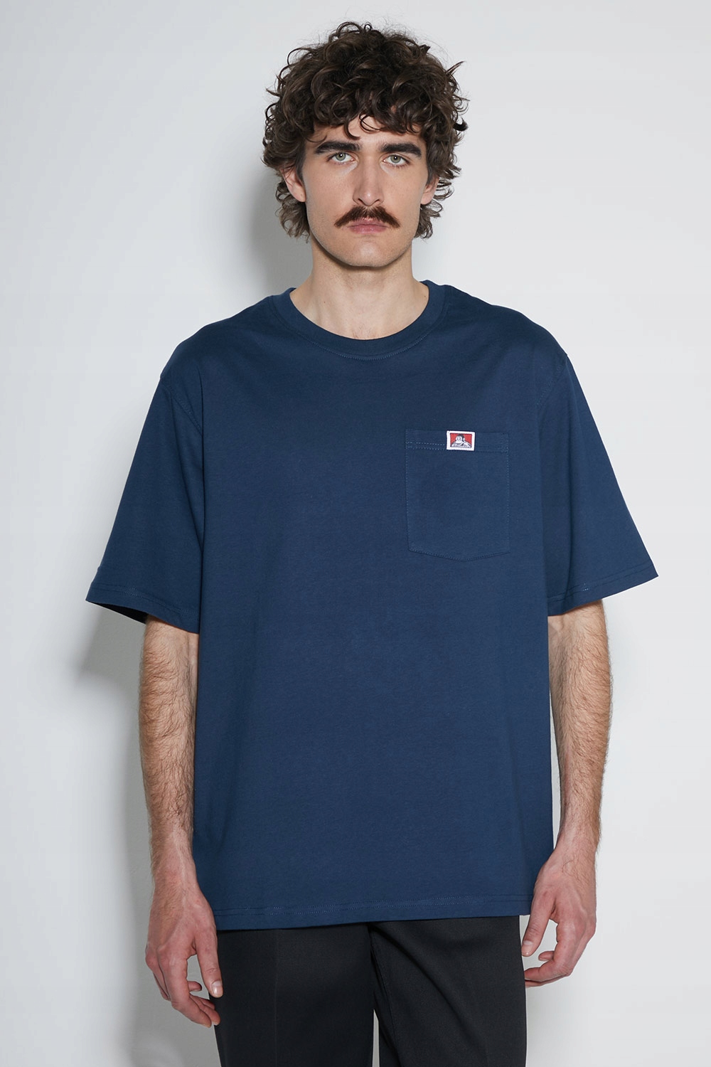 Tričko Ben Davis Heavy Ss Duty Pocket Navy