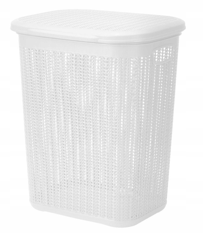 Levně Koš odpadkový koš nádoba na prádlo 50 l Barry koupelnová bi
