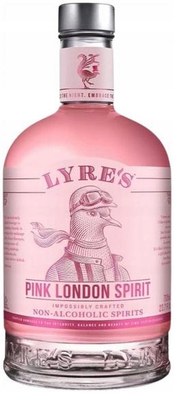 Levně Nealkoholický gin Lyre's Pink London Spirit 0,7 l