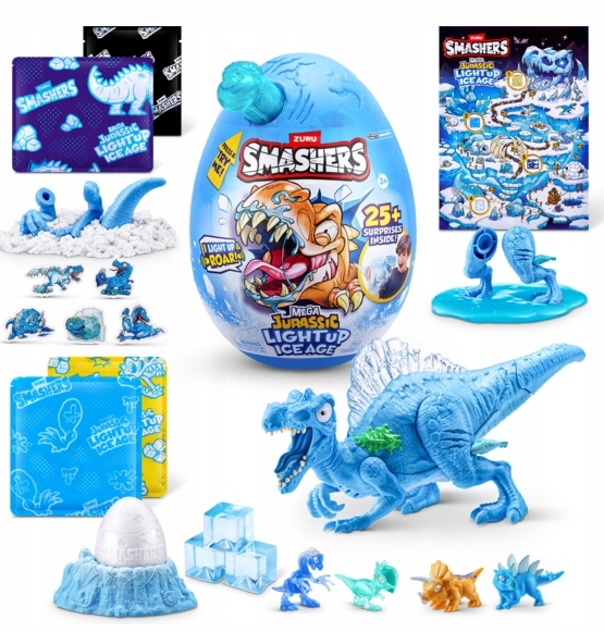 Smashers Dino Ice Age Light Up Doba Ledová 74138