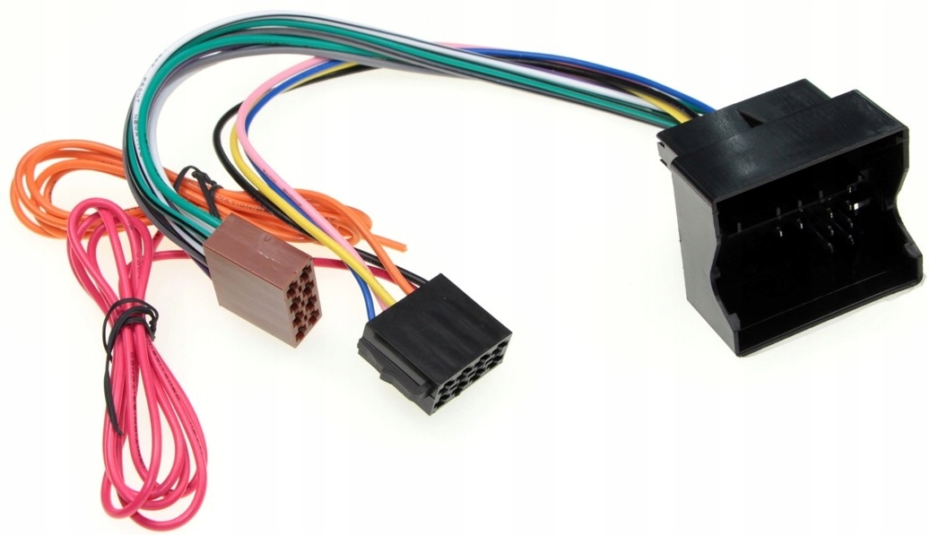 PODŁĄCZENIE RADIA SKODA OCTAVIA II 04-13 FAKRA ISO