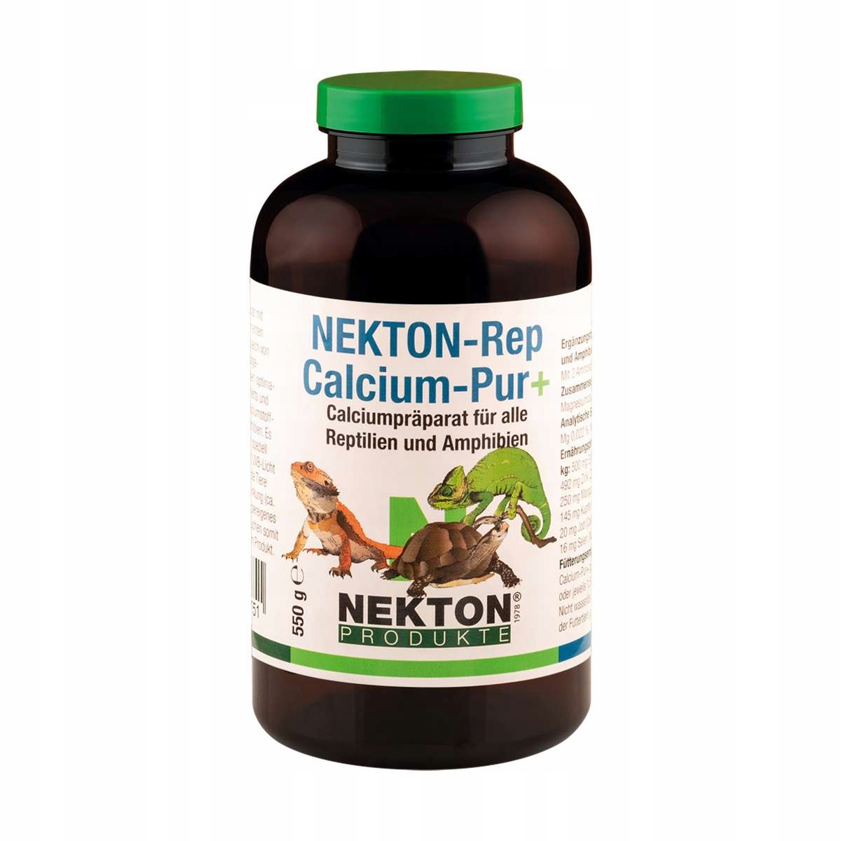 Levně Nekton-rep- Calcium Pur 550 g – vápno pro plazy a obojživelníky