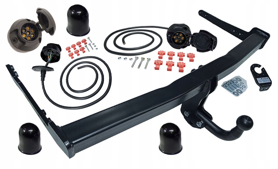 SEAT LEON 3 III 5F SC HTB HB 2012-2020 HATCHBACK HAK HOLOWNICZY+WIĄZKA7PIN Uciąg 2000 kg