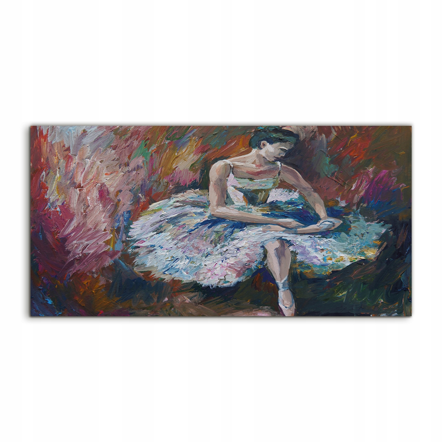 Akrylový obraz 120x60 s potlačou Balerína Žena