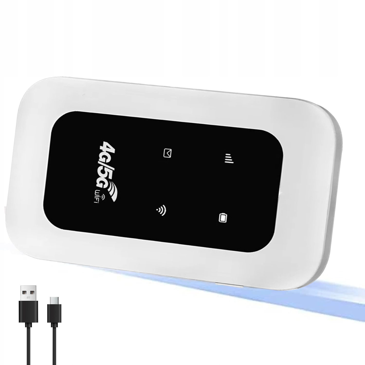 PRZENOŚNY MODEM ROUTER MOBILNY WIFI 4G LTE NA KARTĘ SIM 2100MAH 150MBPS ...