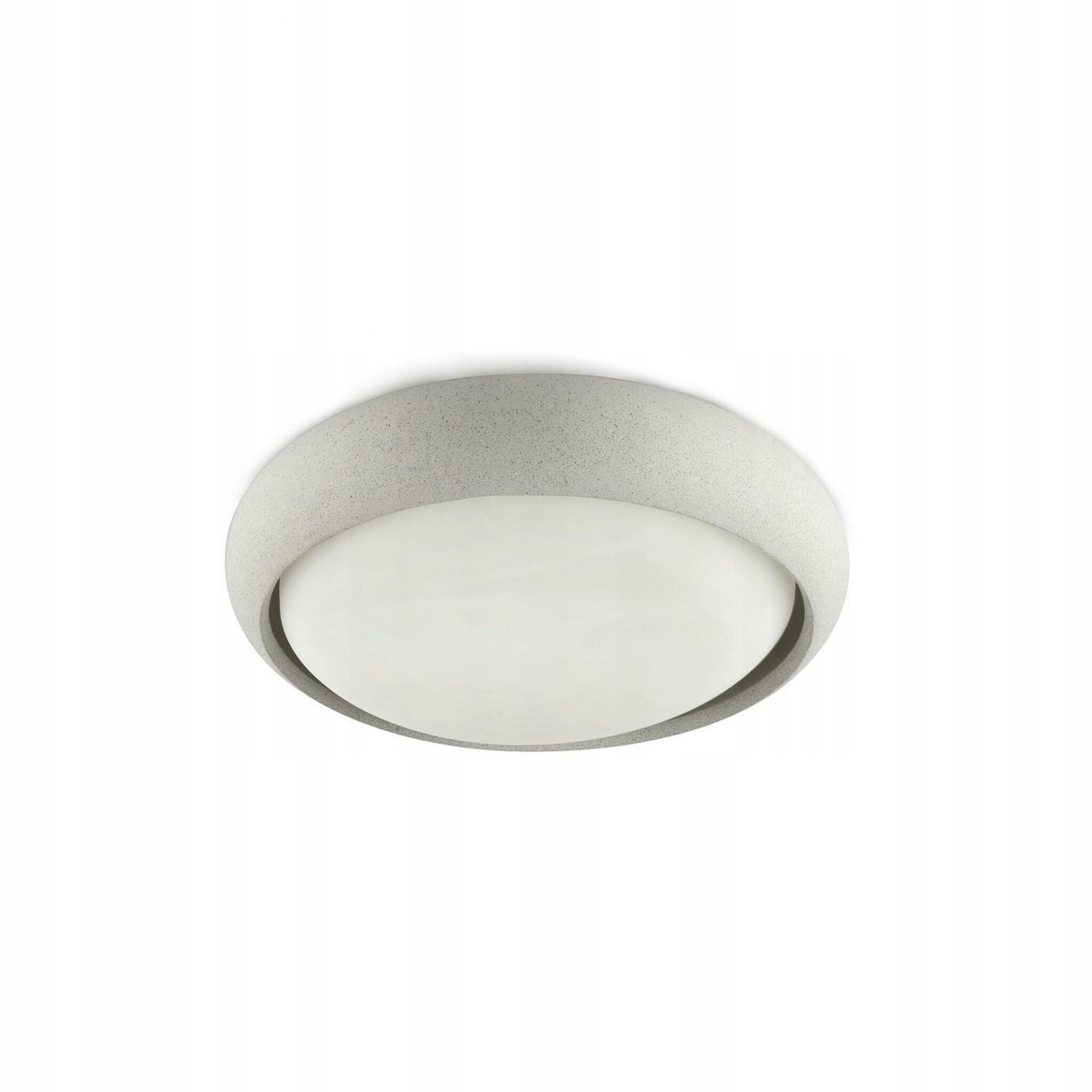 Stropné Led svietidlo Faro Anga 295 biela, betón, IP44, 24W, 295 mm