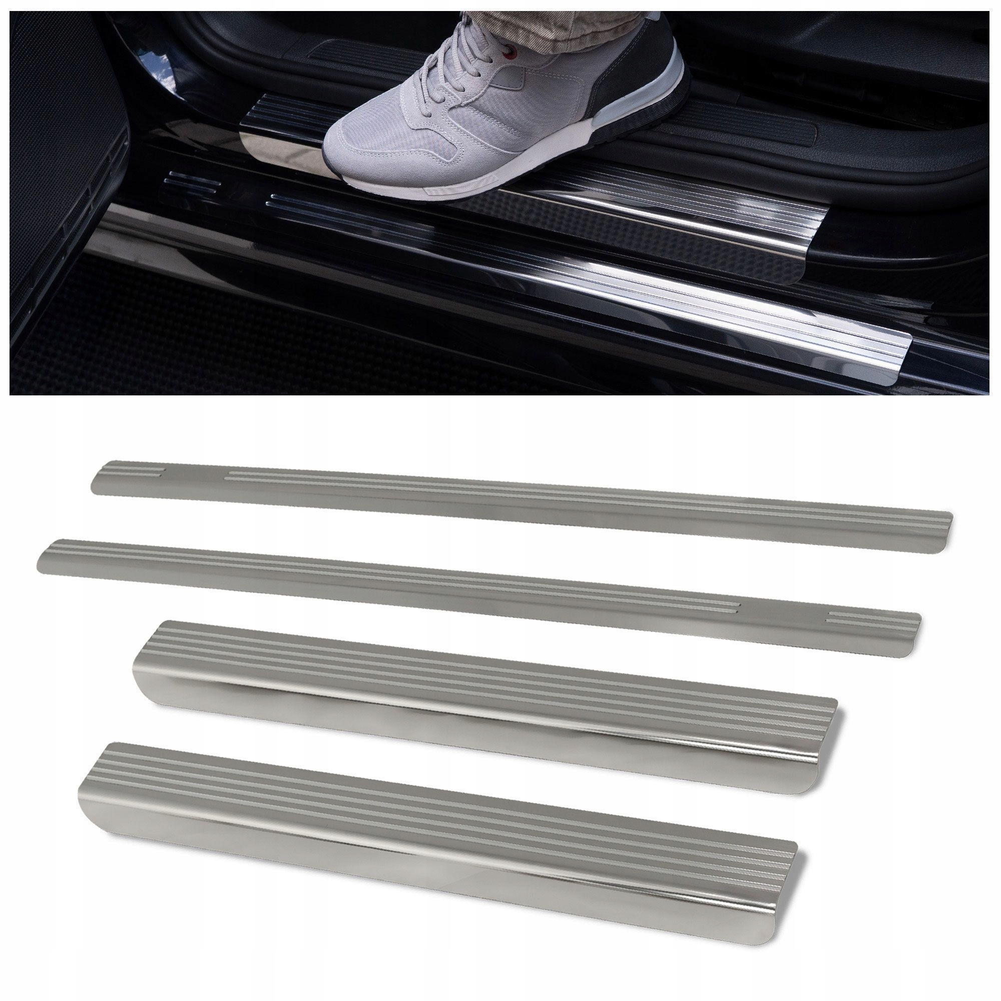 Ochranné krytky předních prahů pro Suzuki Baleno II 2016-2019 Hb