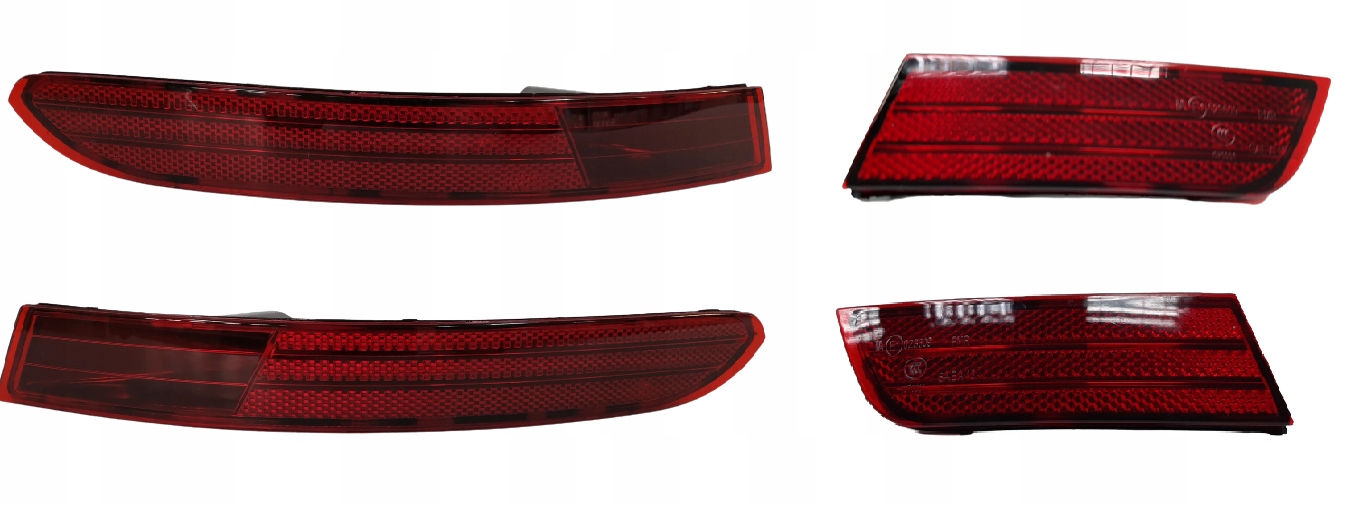 ВІДБИВАЧ В БАМПЕР ЗАД. ПРАВ. + L VW TOUAREG 2014-