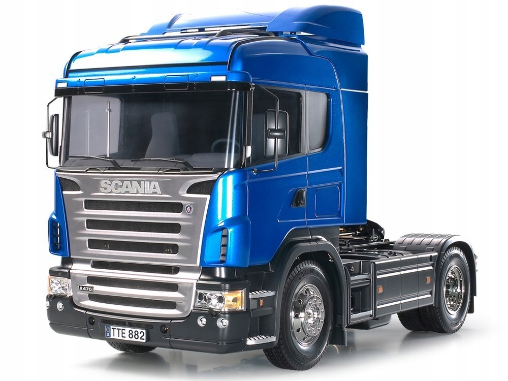 Scania R470 Highline Full Option Blue Rtr Tamiya