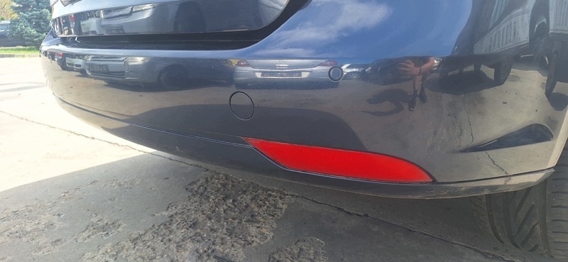 bumper rear VW TOURAN 10- KOD LAK LH5X