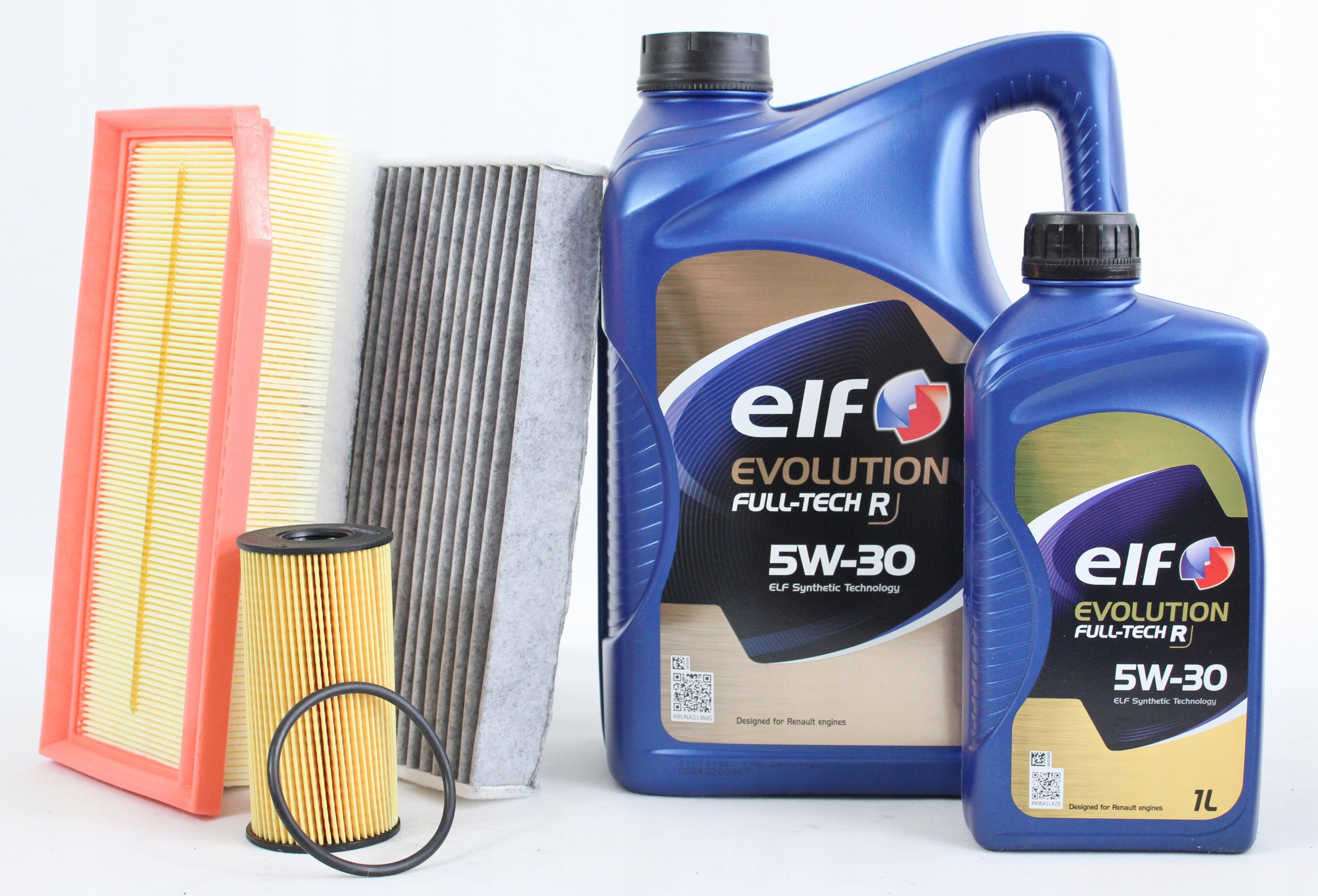 FILTRY + OLEJ ELF EVOLUTION 5W30 DACIA DOKKER 1.5 Rodzaj syntetyczne