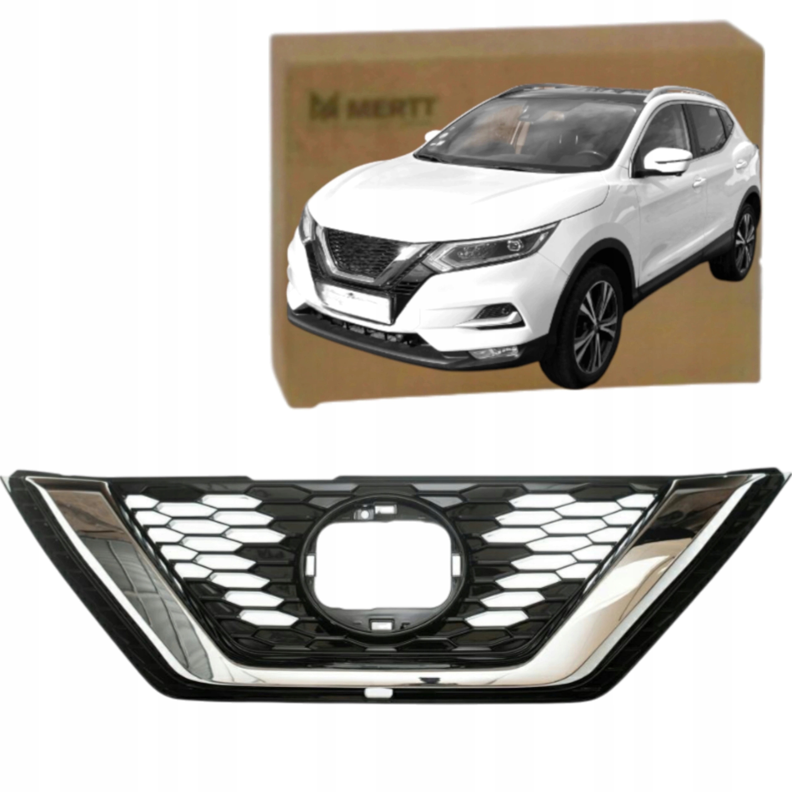 Atrapa předního chladiče Grill 62310HV10A Nissan Qashqai 2017-2021