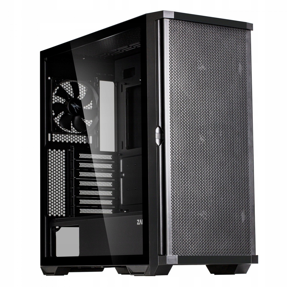 Obudowa Zalman Z10 Atx Mid Tower czarna wentylator x4