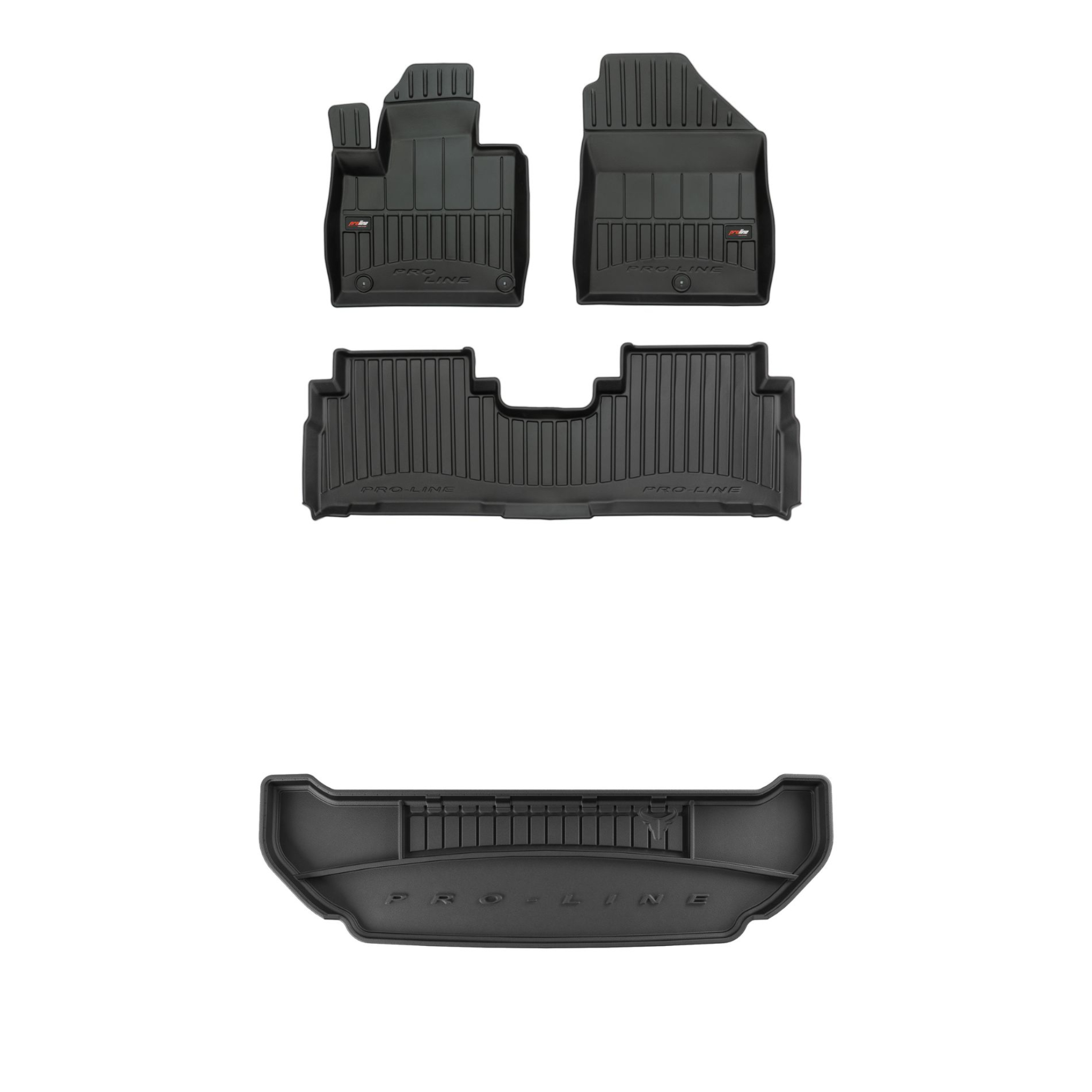 Sada gumových kobercov a rohoží pre Kia Sorento III 2014-2020