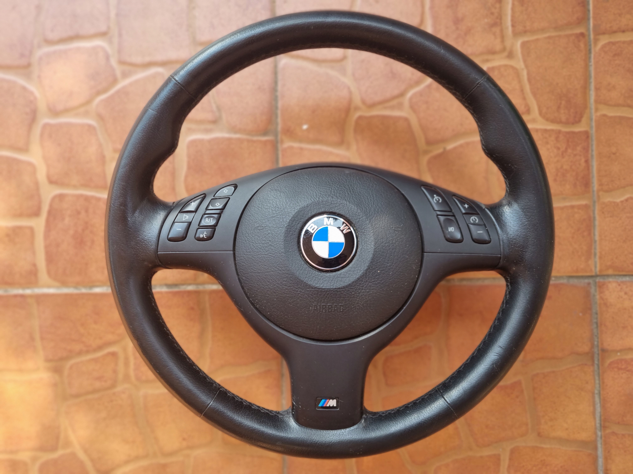 BMW E46 MPAKIET KIEROWNICA SKÓRZANA + AIRBAG 3375E4614 za 999 zł z