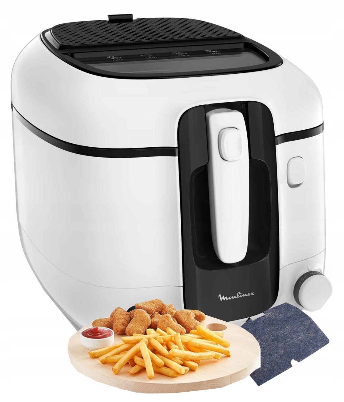 Fritéza Moulinex Uno 2,2 L 1800 W S Filtrem Proti Zápachu