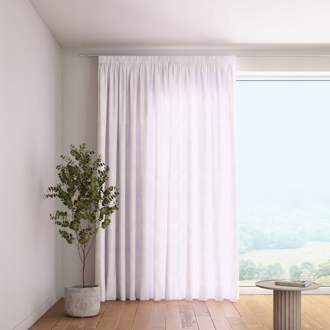 Dekoria Závěs na řasící pásce 1 ks 130x245 cm