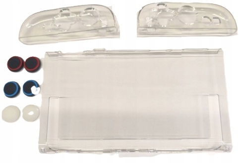 Etui kompatybilne z Nintendo Switch 2 przezroczyste TPU PC