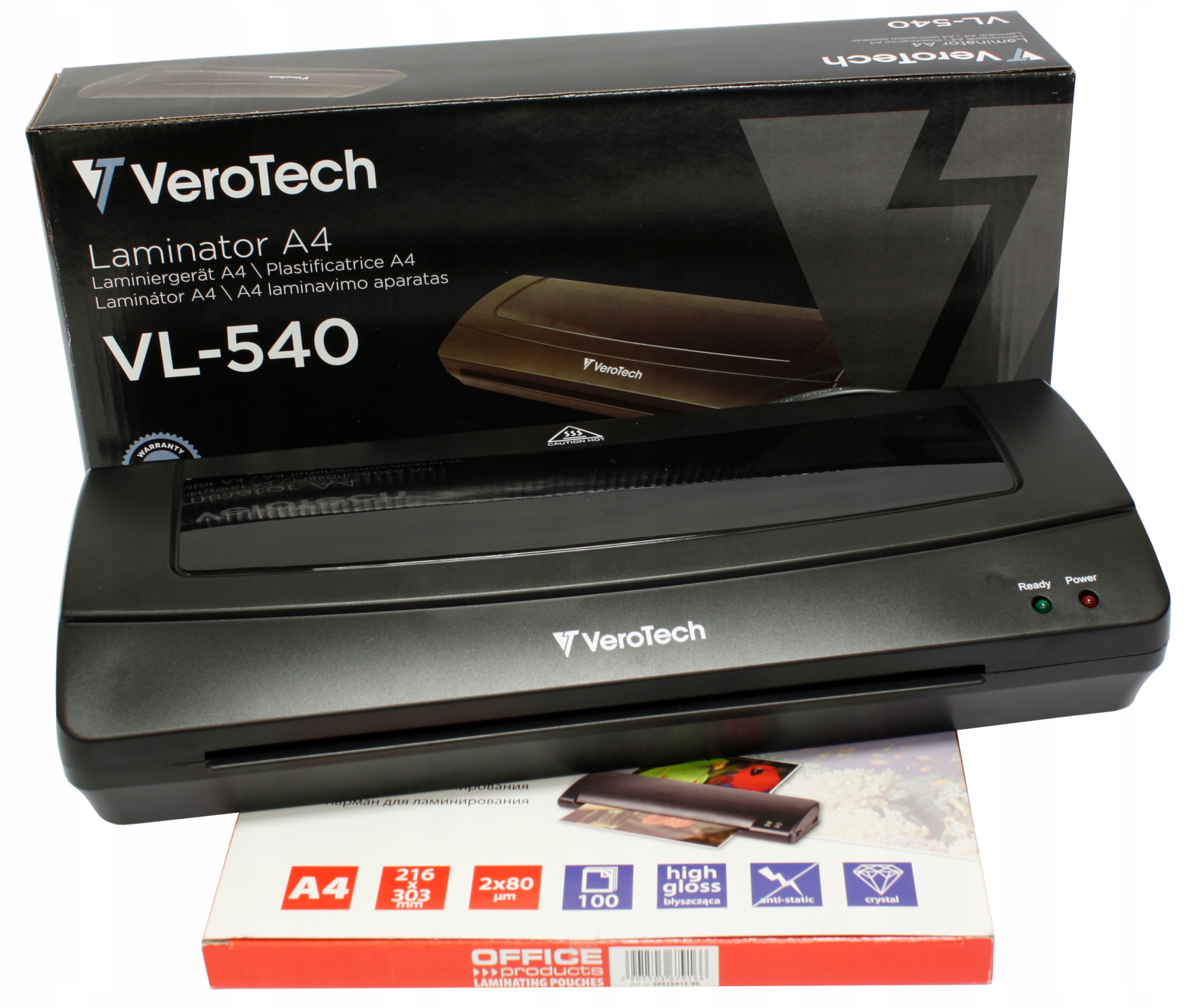 

Laminator A4 laminarka 130 Folii Laminowania