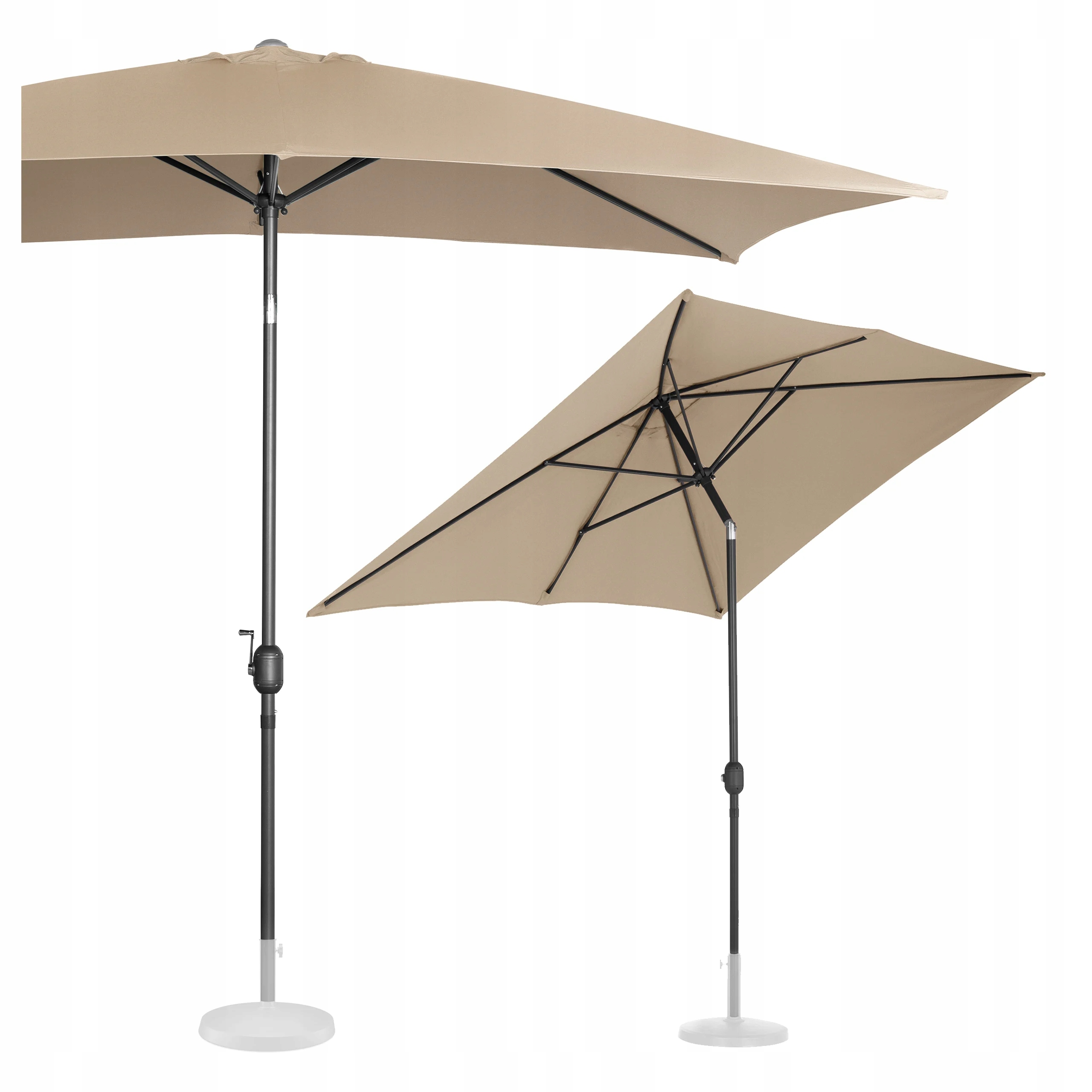 

Parasol Do Ogrodu Tarasowy Balkonowy Stojący Korba