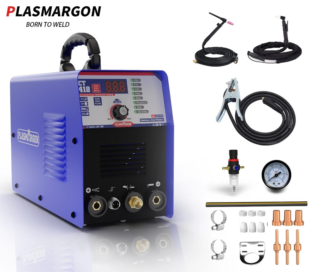 Plasmargon CT418 4в1 плазмовий різак / Tig / Pulse / MMA