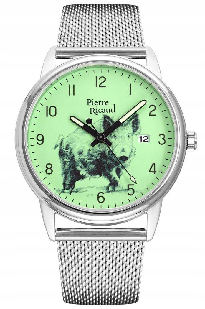 Nové Originální Pánské Hodinky Pierre Ricaud P97234.512OWNQ lovecký divočák