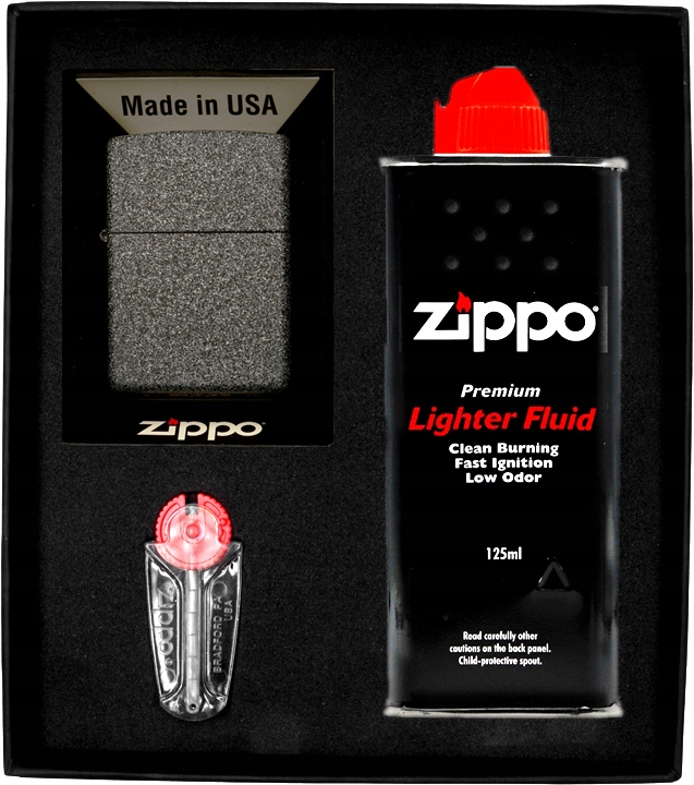 Sada Zippo Zapalovač Iron Stone dárkový No1